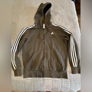 Olive Green Adidas Hoodie